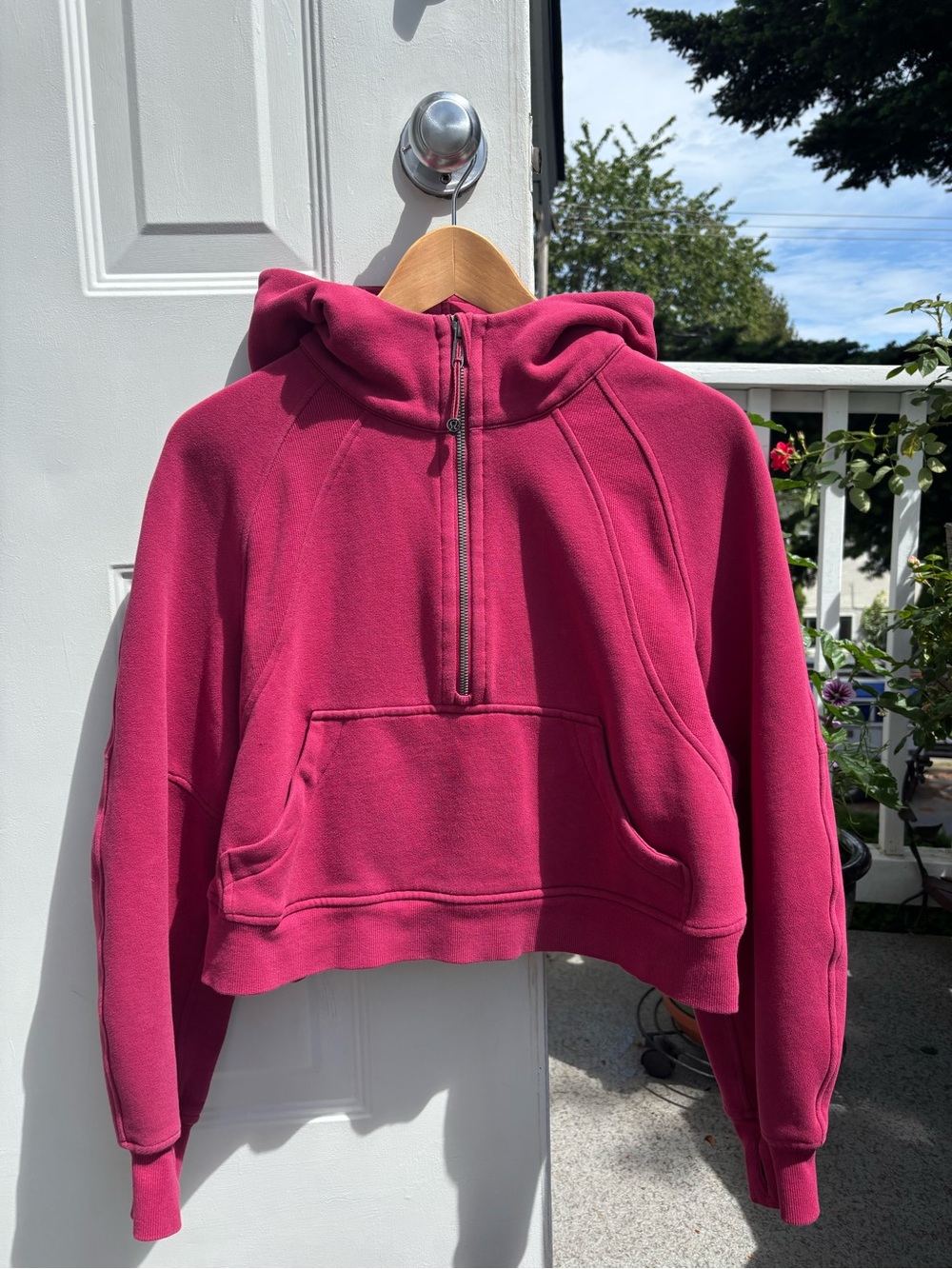 XS/S Lululemon Oversized 1/2 Zip Scuba hoodie